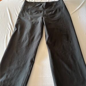 Nike Black Wide-Leg Yoga Pants with Smooth Waistband